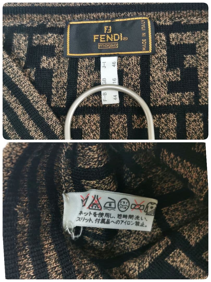 美品✨フェンディ ズッカ柄 ラップ スカート 希少サイズ46 - メルカリ