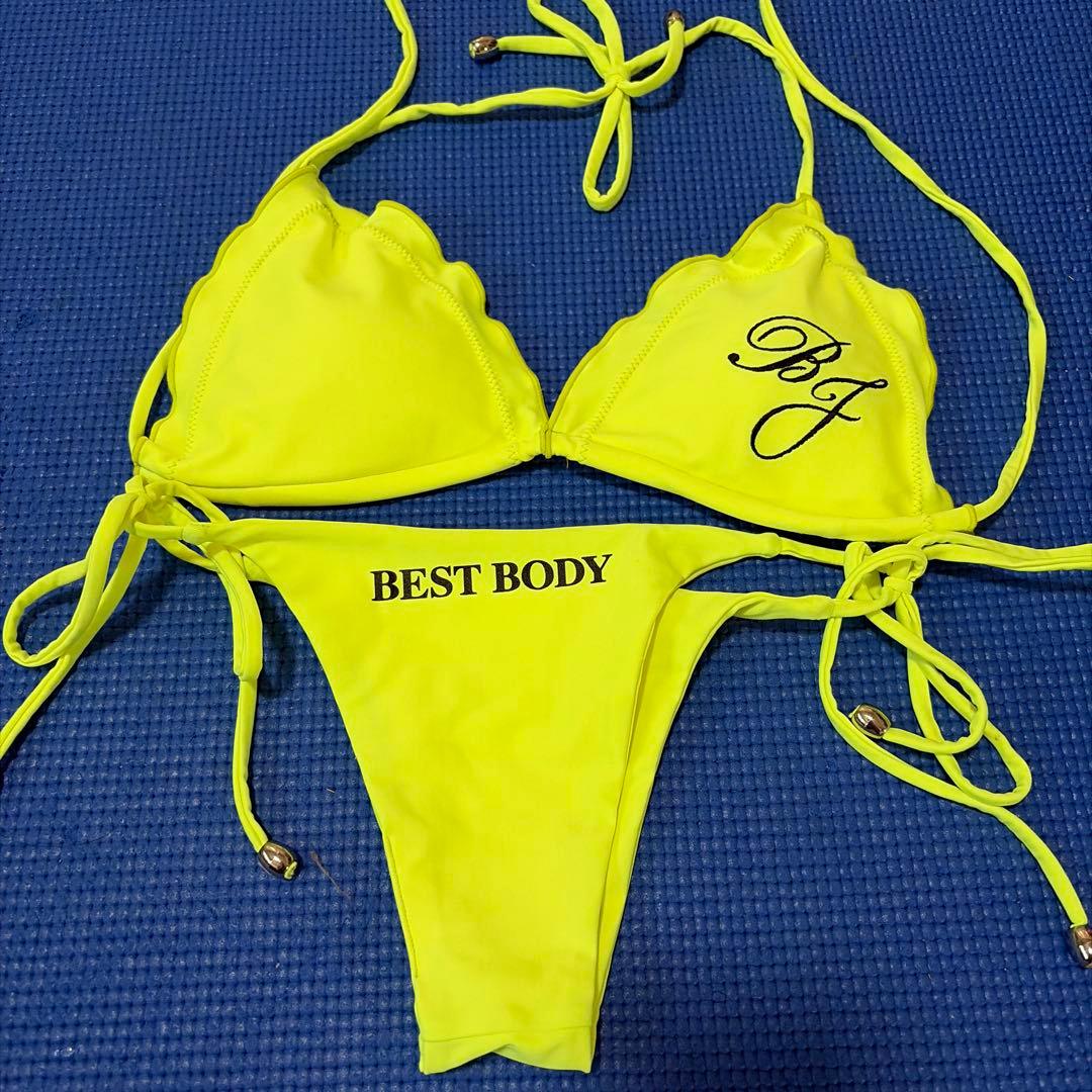 ベストボディジャパン公式イエロービキニ M - メルカリ