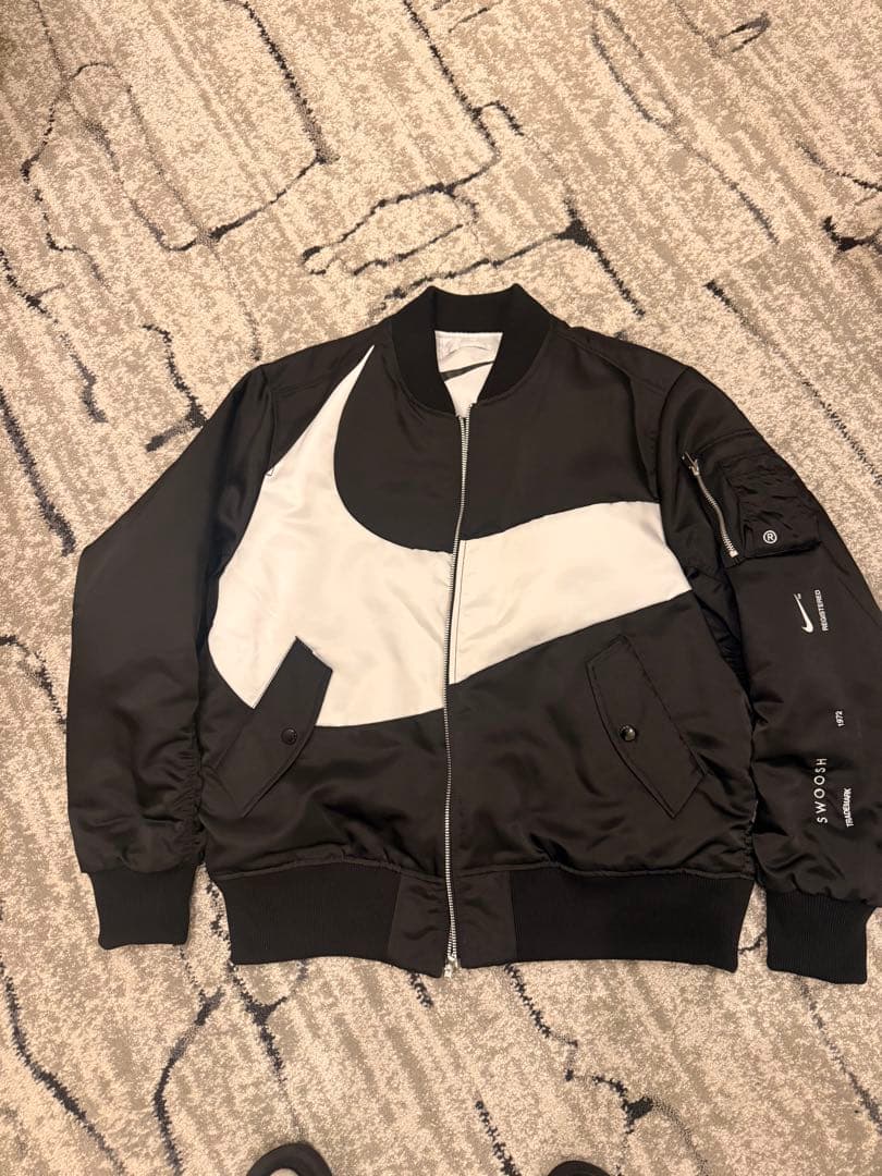 ☆*☆様 Nike フライトジャケットMA-1ジャケット NIKE⭐︎メンズM ナイキ フライトジャケット MA-1 リバーシブル