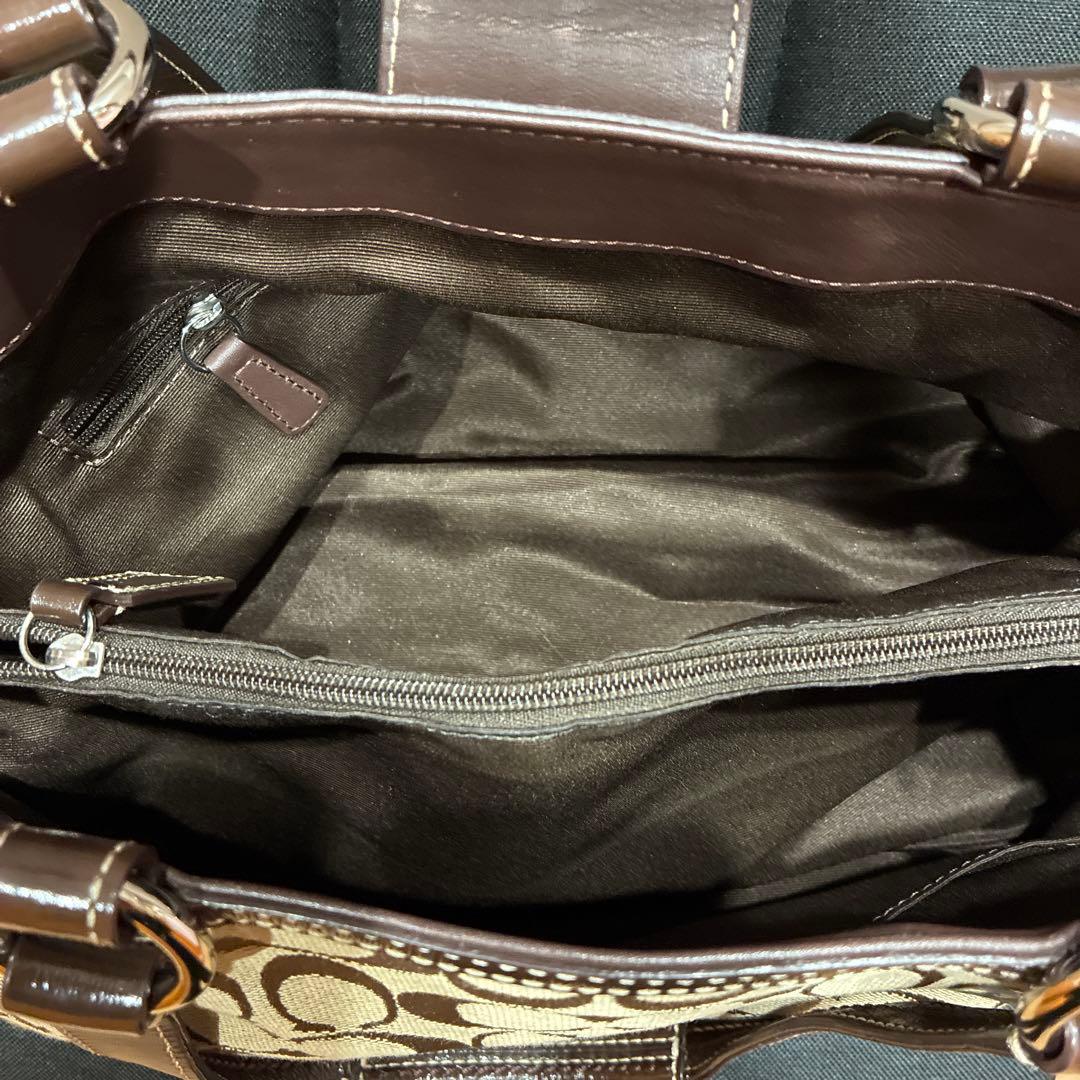 美品 COACH シグネチャー ハンドバッグ トート F17402 | Shop at