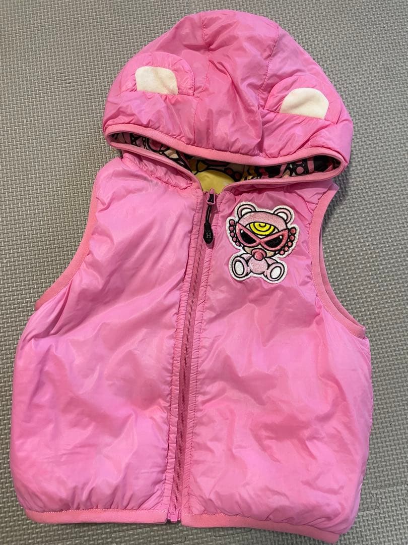 ヒステリックミニ テディ ダウンベスト 80 - メルカリ