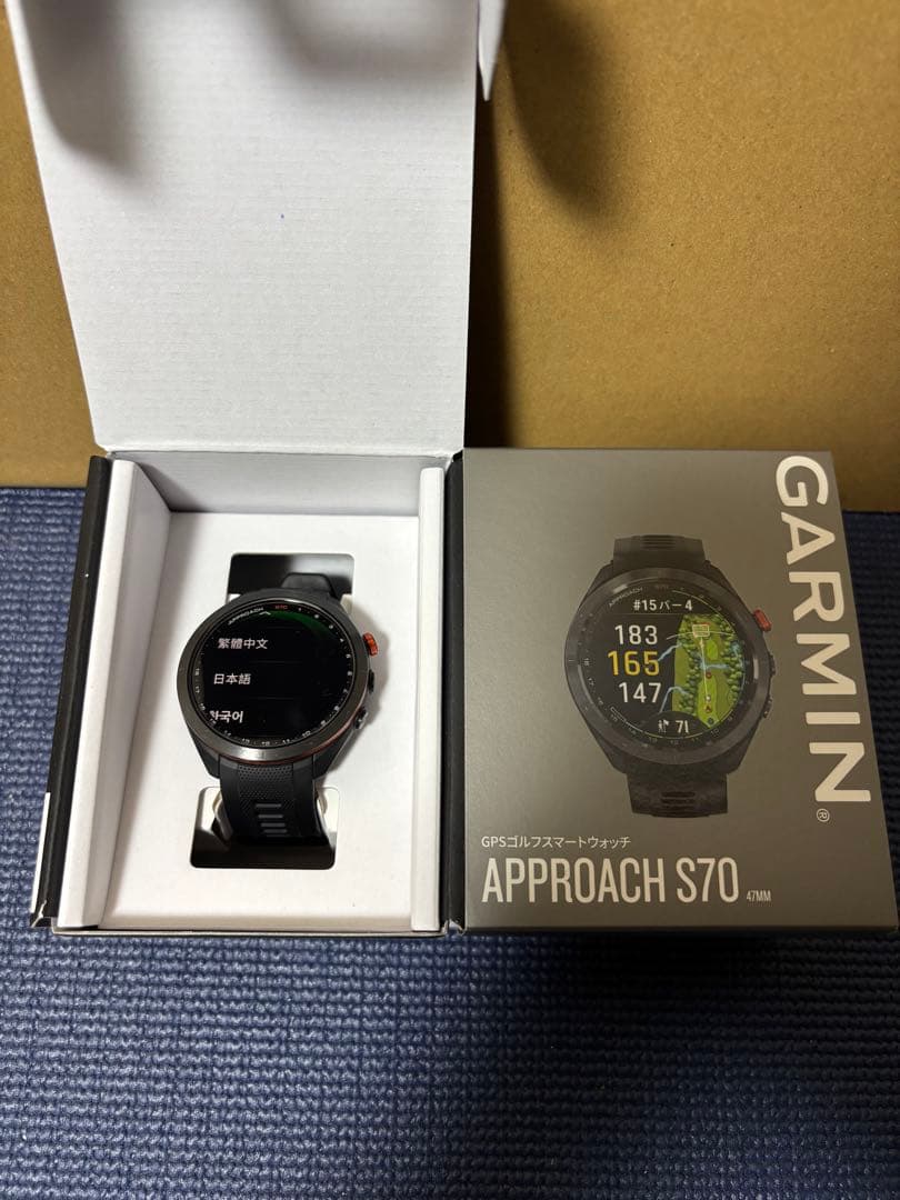じ*じ様 GARMIN Approach S70 オークション中！ Approach S70 42mm(距離測定器)|GARMIN(ガーミン)の通販 - GDOゴルフ