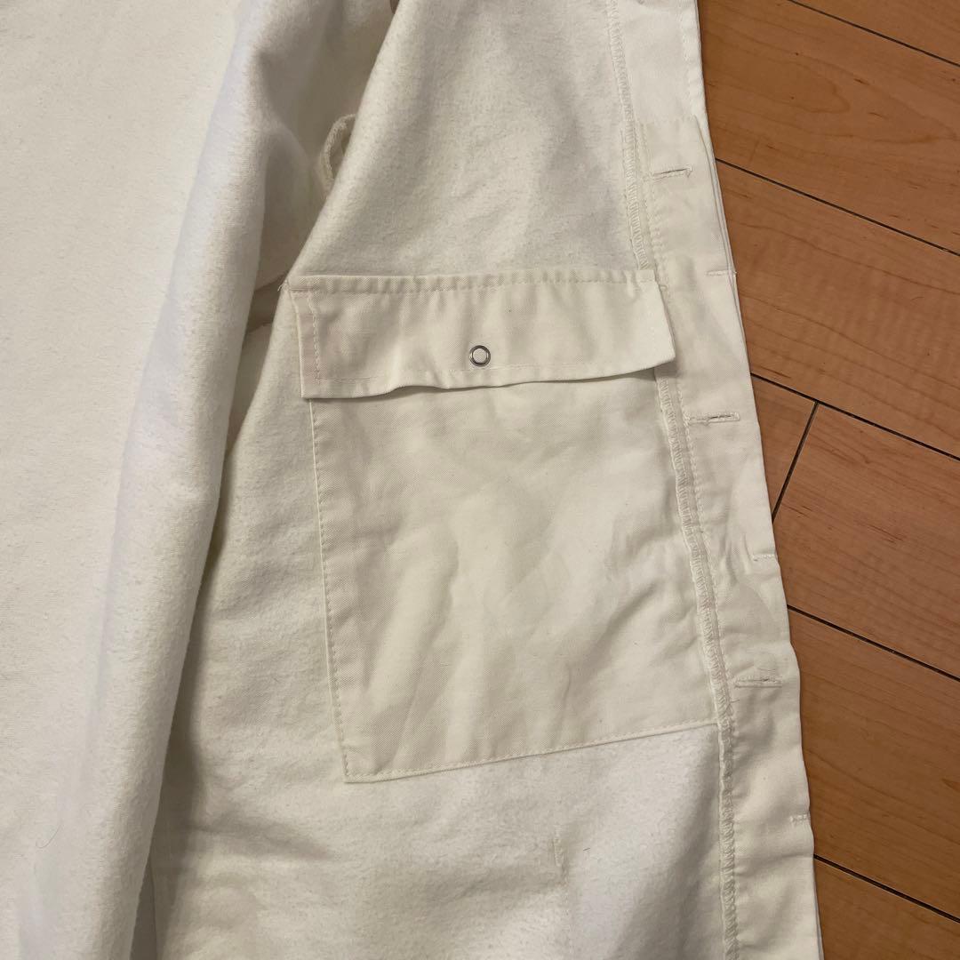 50sユーロEURO ンテージ ホワイトモールスキン ジャケット オーバー