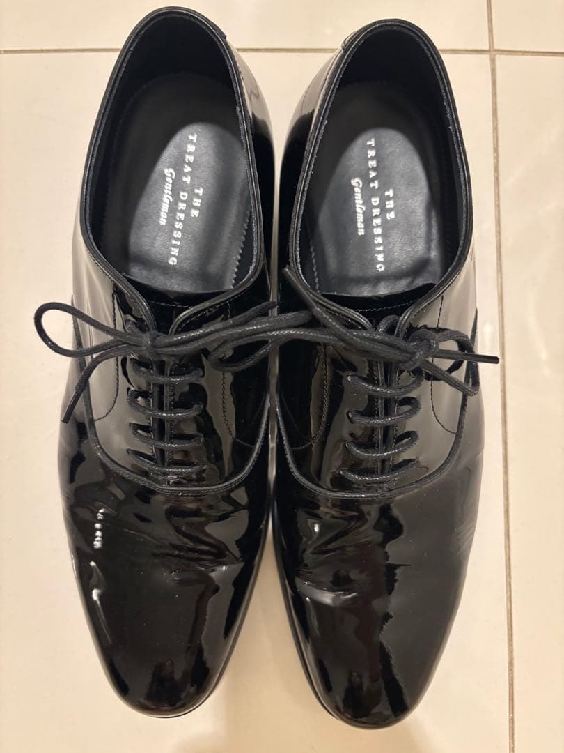 トリートドレッシング エナメルシューズ サイズ8（27cm） 結婚式で使用