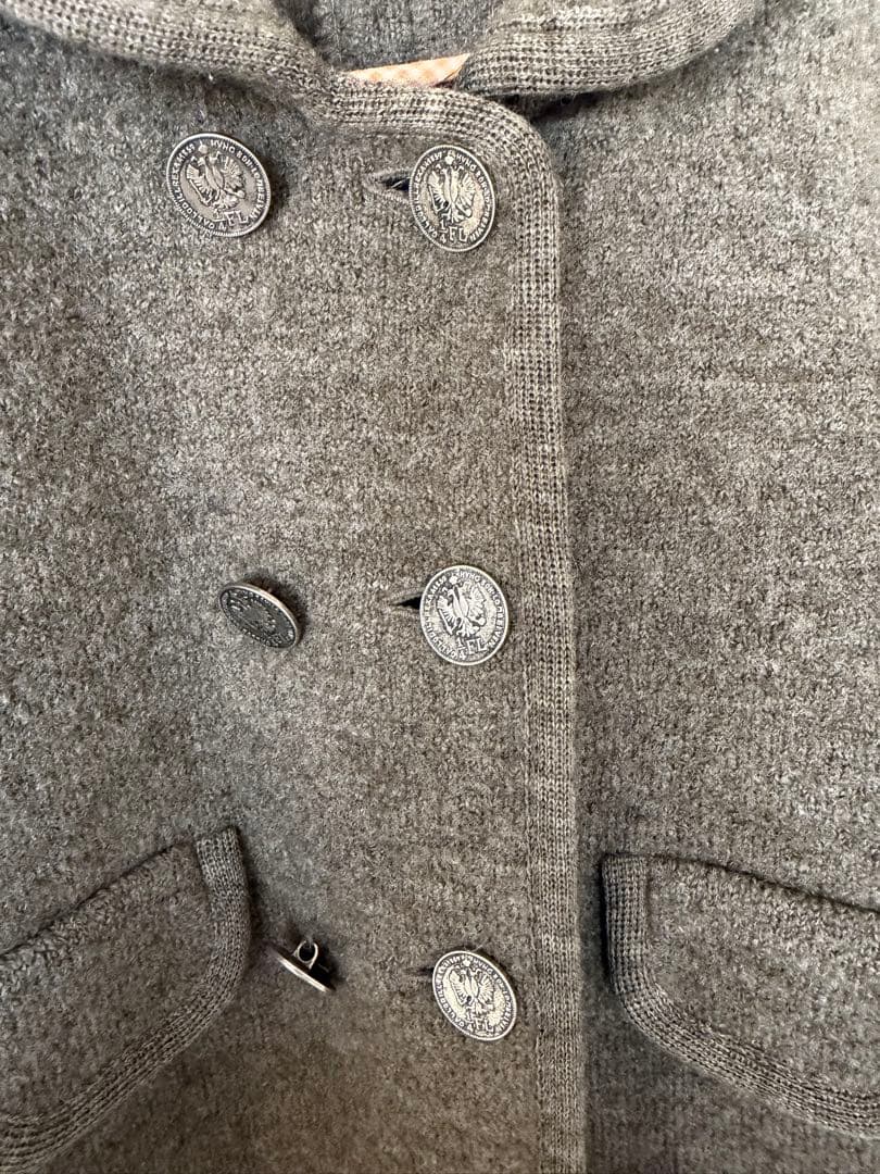 amaia kids ウールコート 6号 グレー