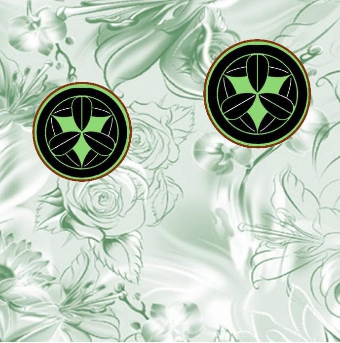 丸に九枚笹』至福の夢明かり・44-26／LED・檜枠・ラミネート加工・軽量