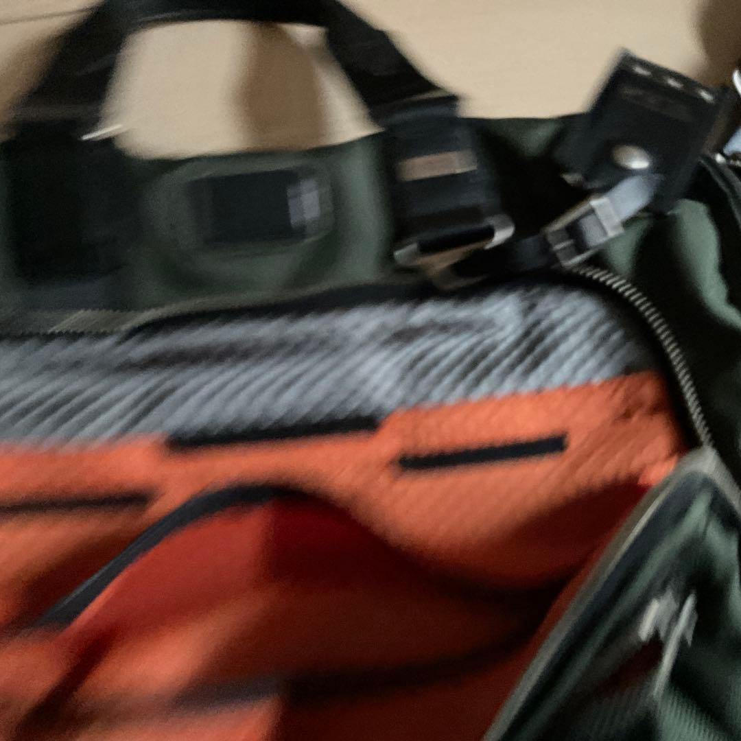 TUMI ビジネスバッグ オリーブグリーン - メルカリ