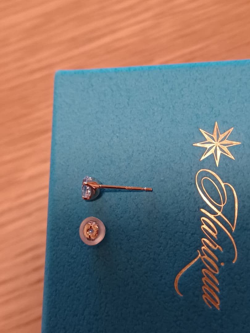 ☆ハリックァ☆*希少ブラジル産レムリアンシードクォーツ片耳ピアス