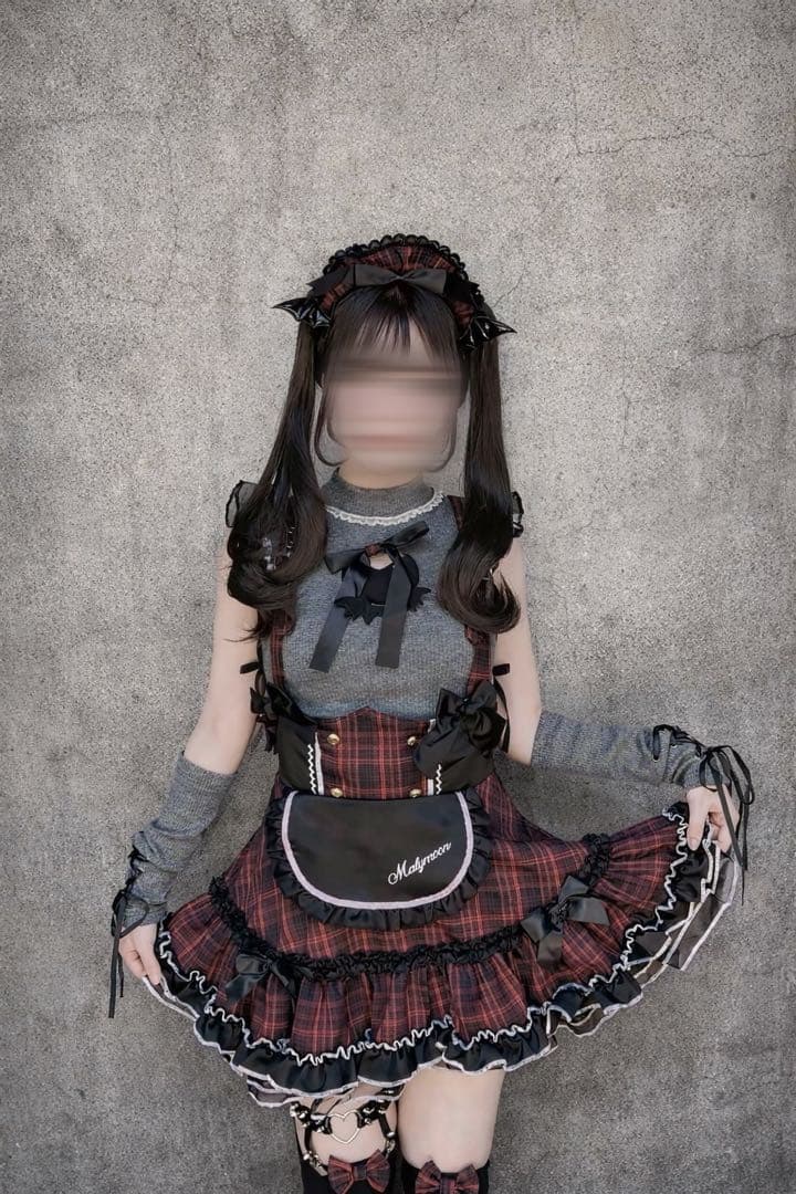 ガーリー・ロック・サキュバス メイド服 SMサイズ SMサイズ/XLサイズは予約】ガーリーロックサキュバスメイド