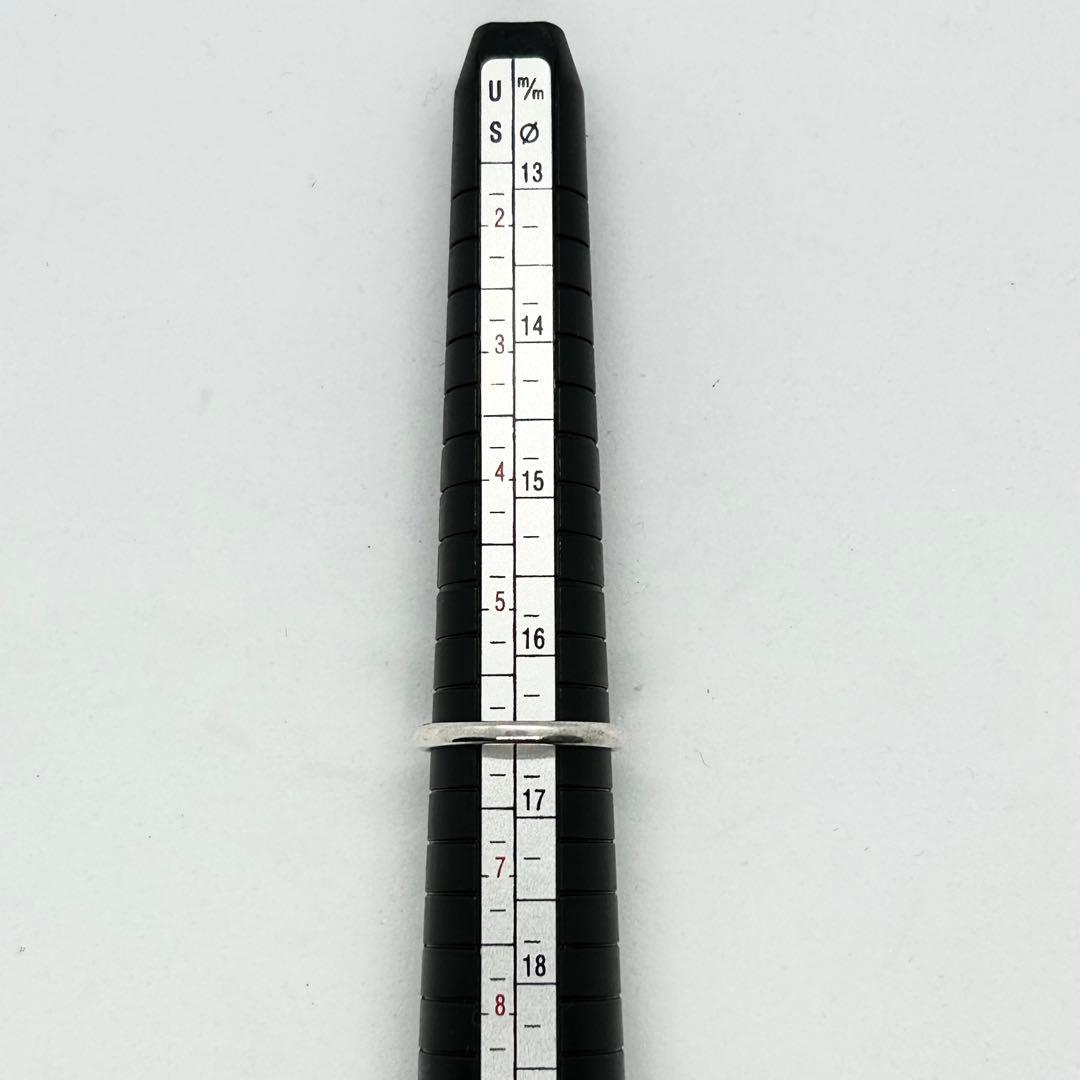 ティファニー❤️カーブドリング 12号 シルバー 箱付き シンプル 重ね