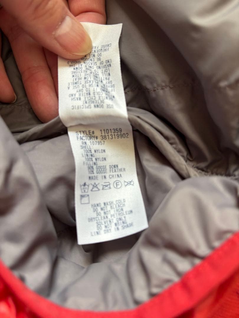 宮城リョータ様専用 monbell 赤 ダウンジャケット - メルカリ