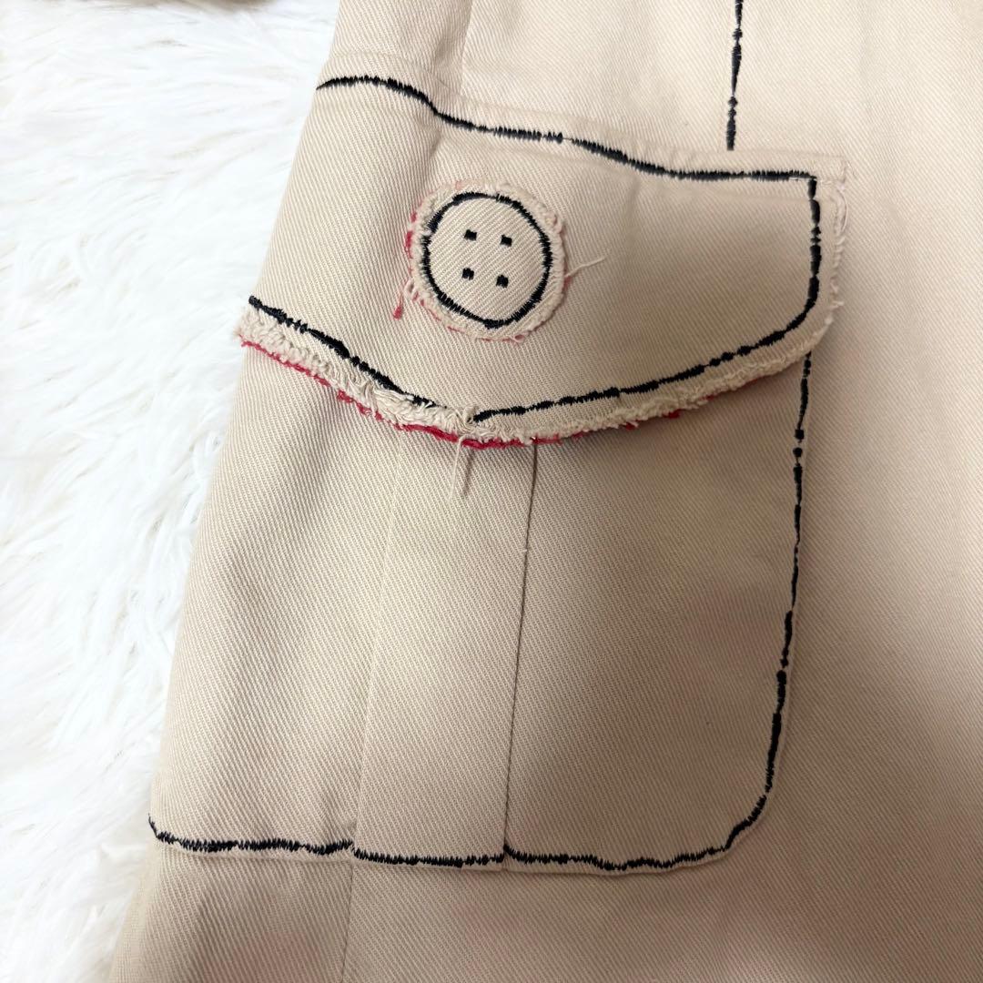 MOSCHINO CHEAP & CHIC＊ステッチデザイントレンチコート 42 - メルカリ