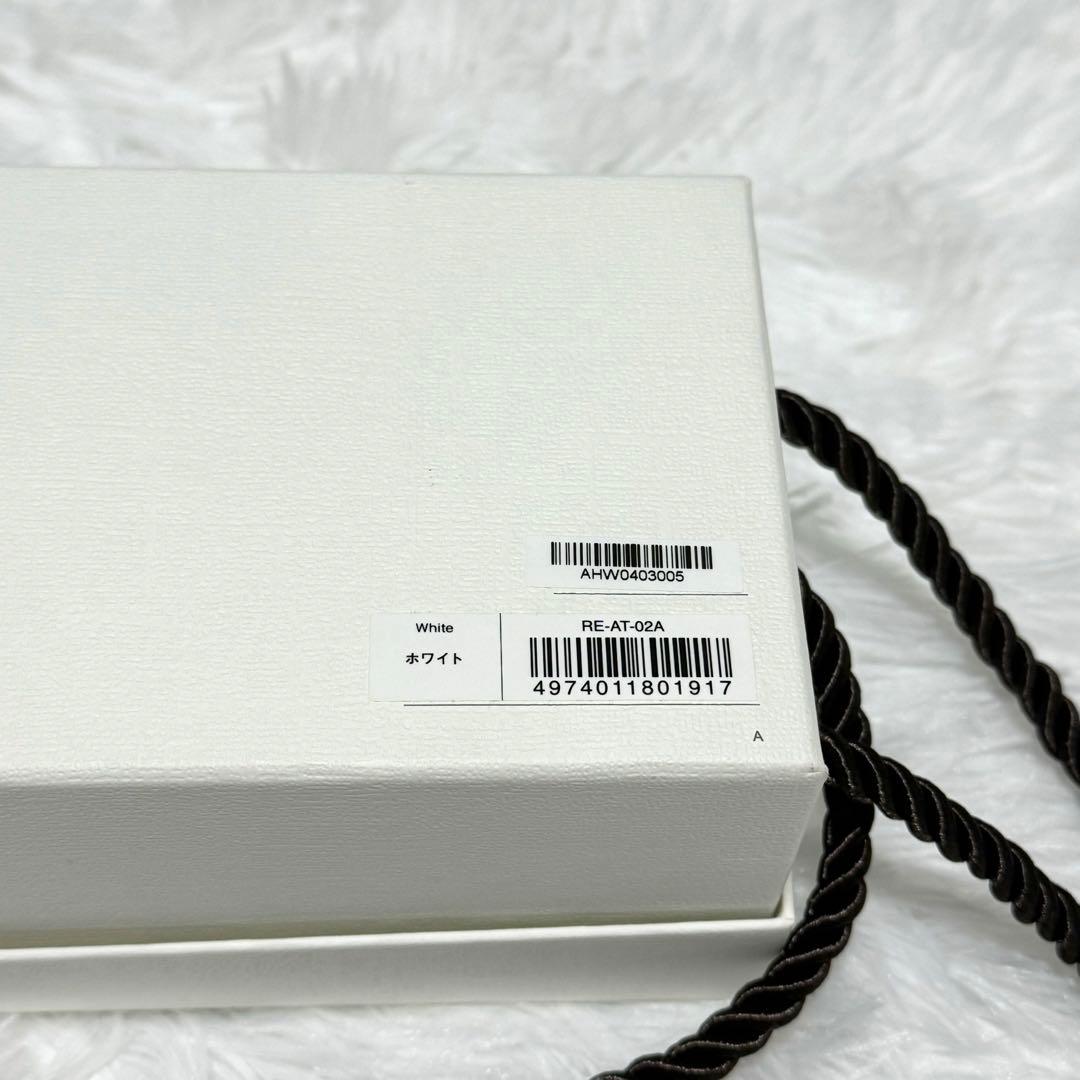 新品同様】 リファ ストレートアイロン プロ RE-AT ホワイト 水色