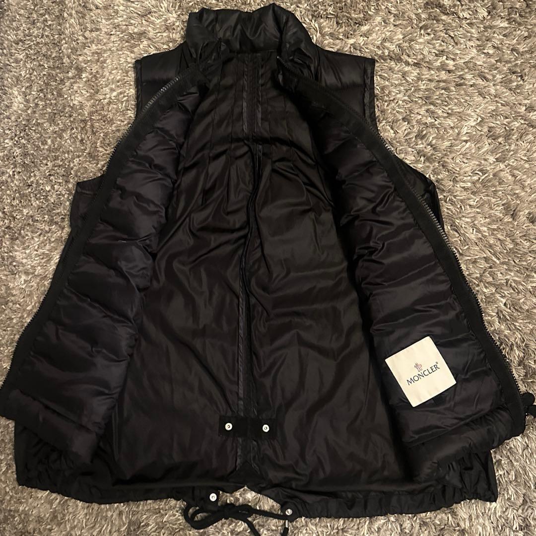 MONCLER ダウンベスト モンクレール sacai コラボ ブラック ジレ