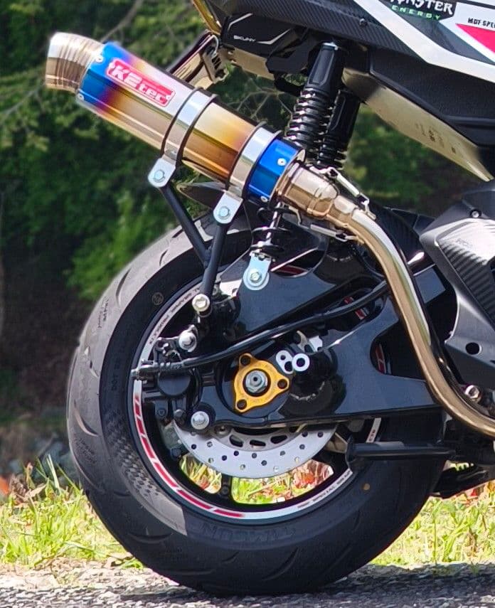 シグナス グリファス GP-R STDチタン マフラー シグナス グリファス GP-R STDチタン | 株式会社ケイツー・テック