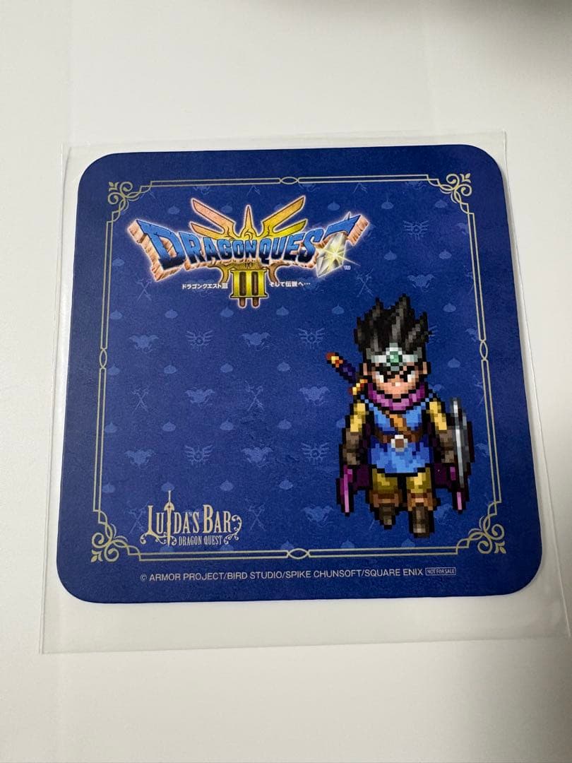 ドラゴンクエスト3 スクエニカフェ アルトニア コースター 勇者 - メルカリ