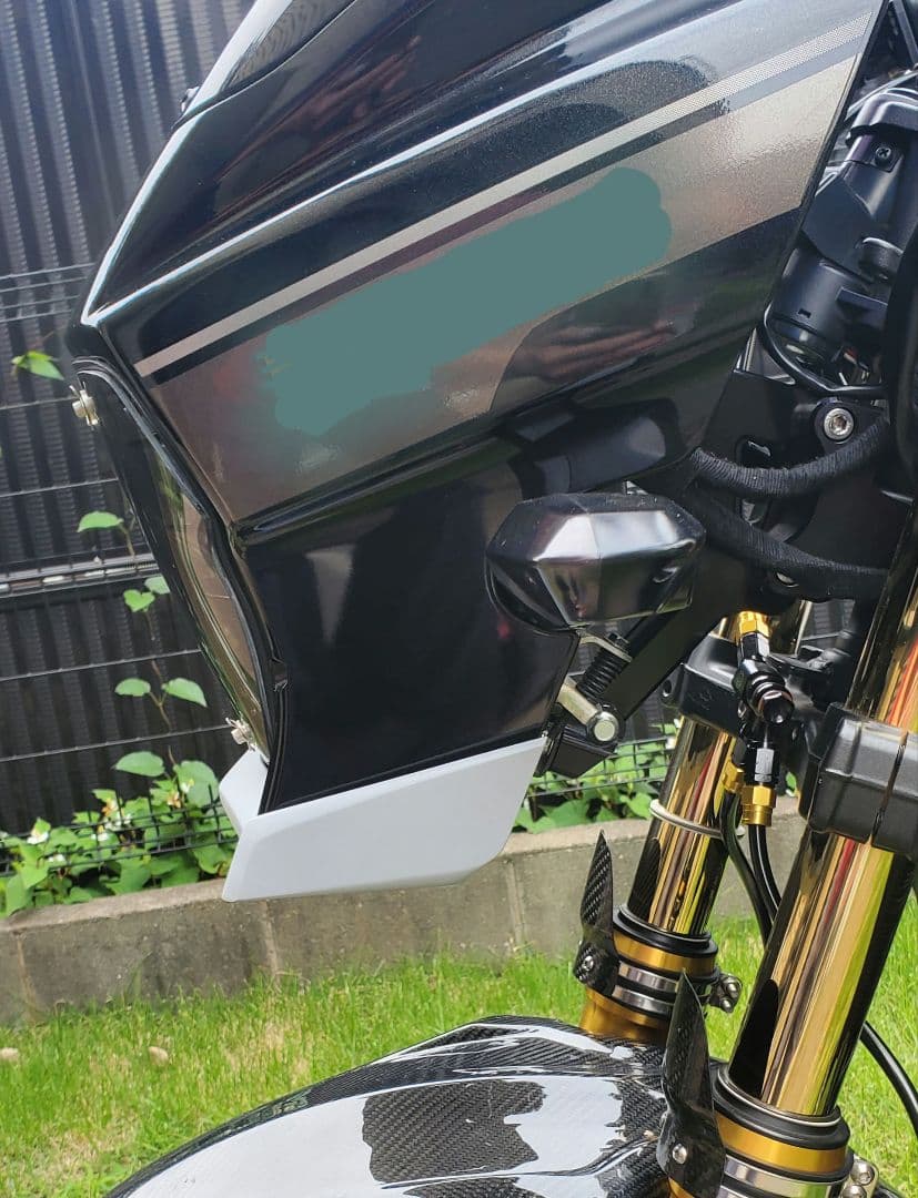 ZRX1200ダエグ用 Ver2 カウルスポイラー - メルカリ