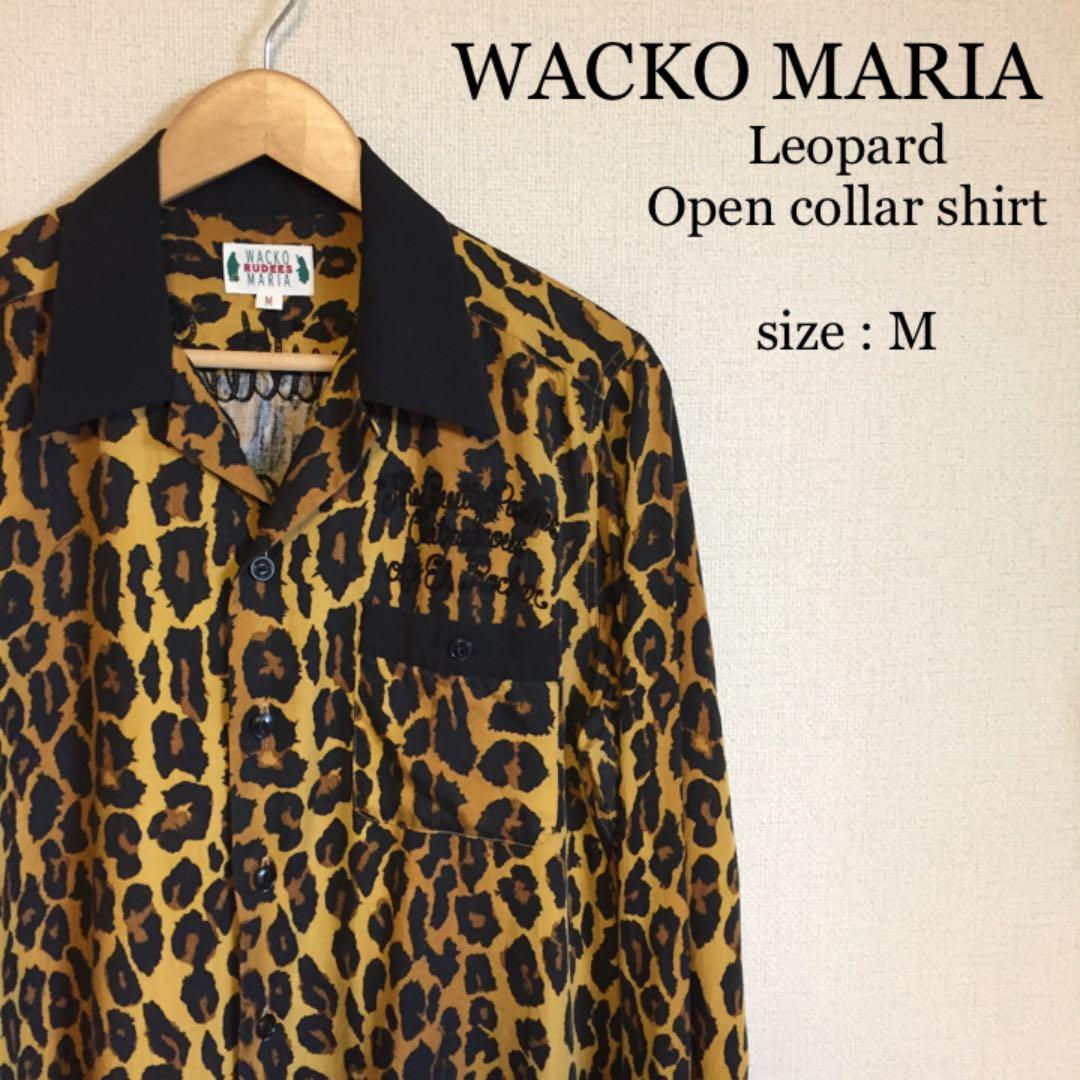 00431】 WACKO MARIA ワコマリア レオパードシャツ ヒョウ柄 - メルカリ