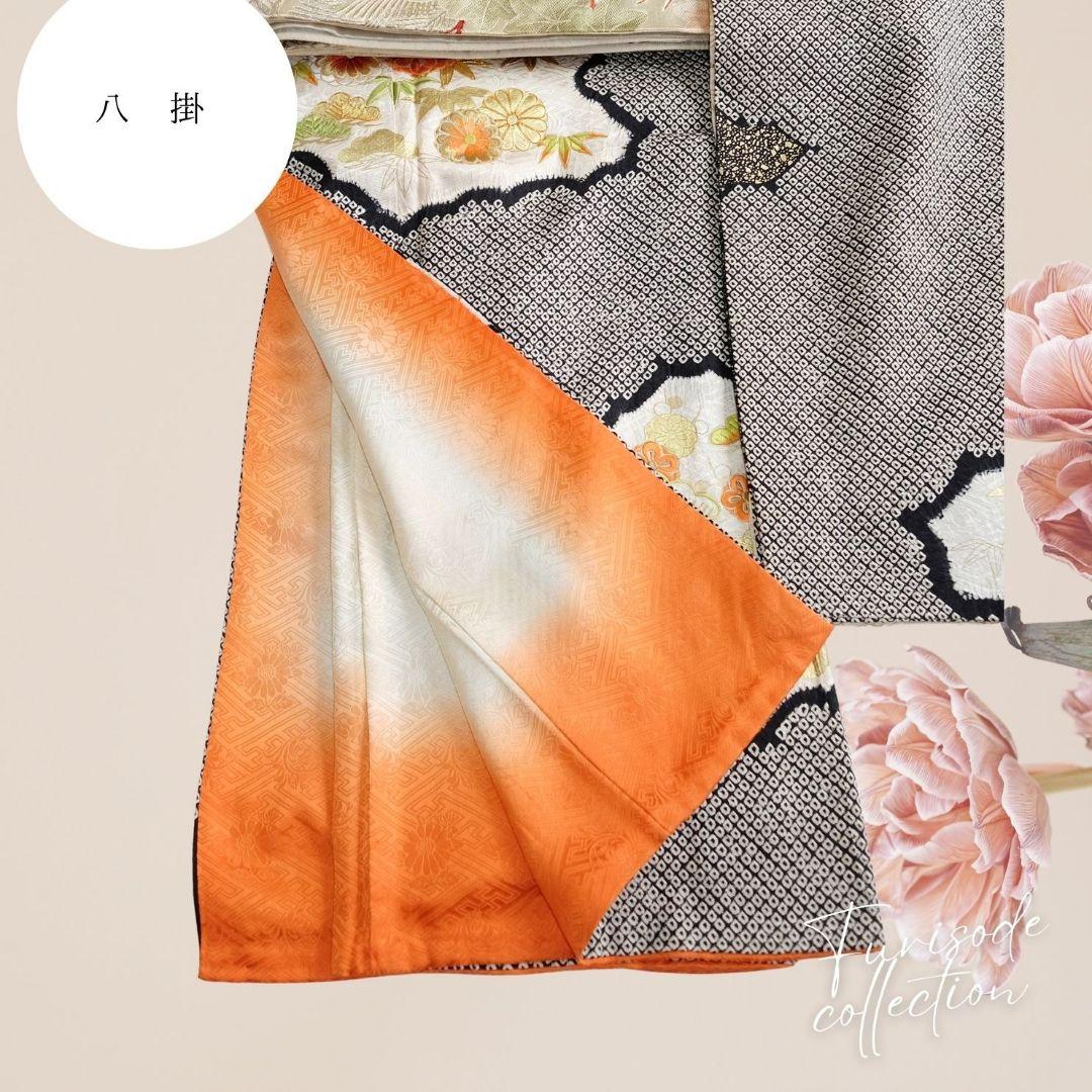 サラ様専用 アンティーク振袖 豪華黒絞り 刺繍 振袖+長襦袢 - メルカリ