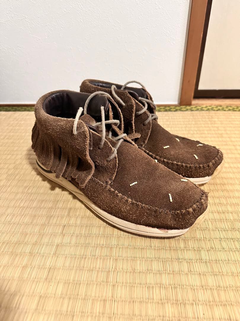 VISVIM FBT SHAMAN JP size 26-26.5 BROWN