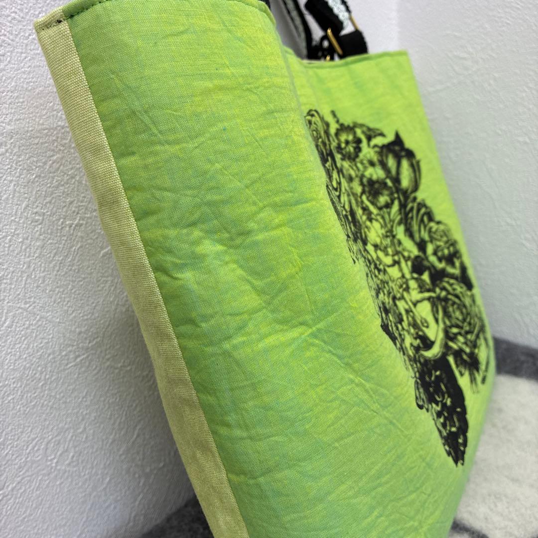 ジョリーフルール エピファニー トートバッグ ライムグリーン - メルカリ