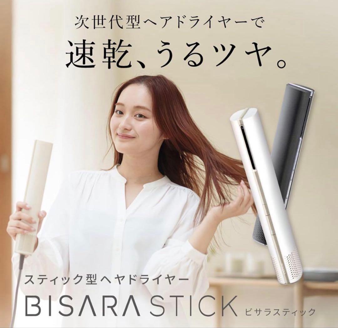 BISARA STICK ビサラ スティック ヘアドライヤー ブラック 24年製