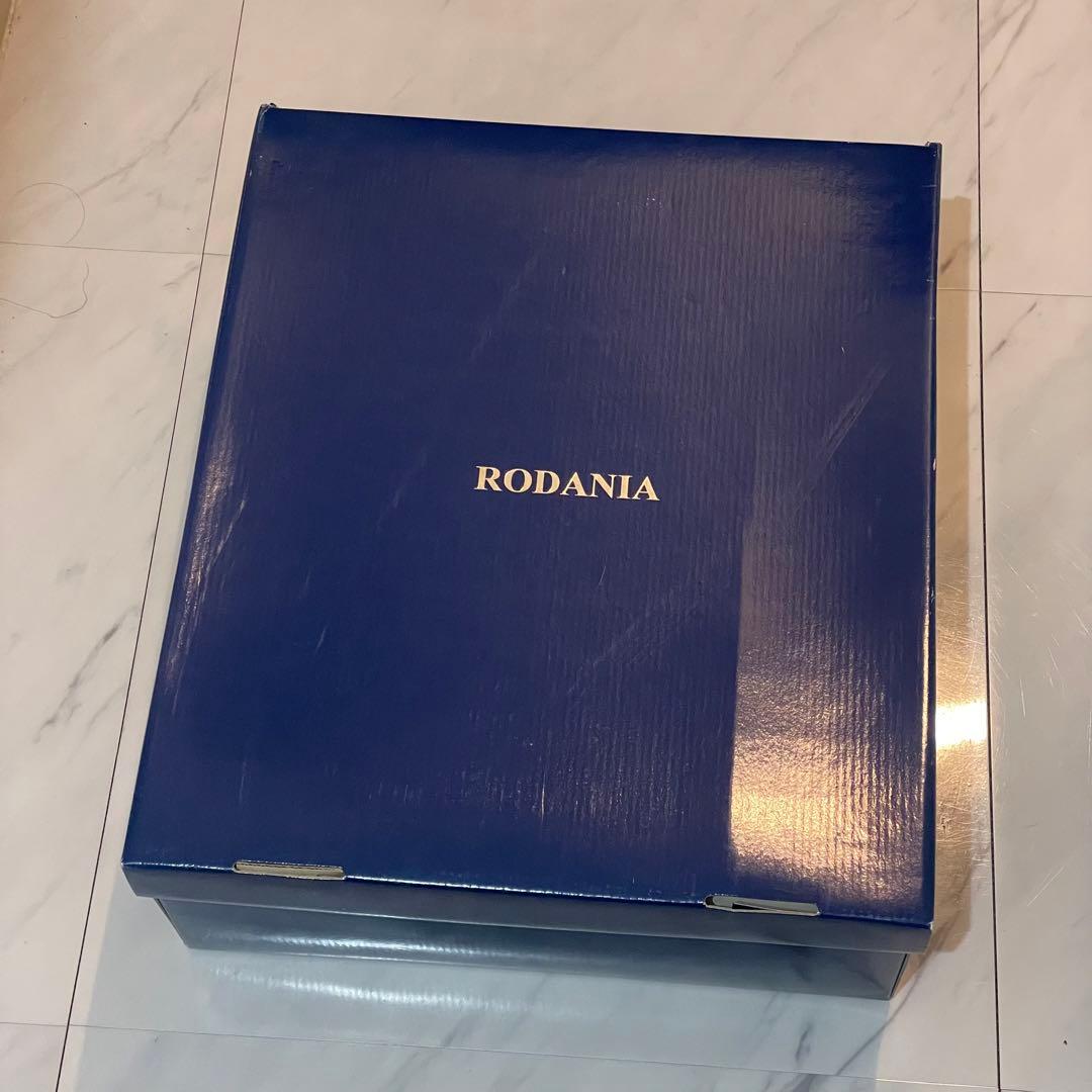 新品・未使用】ロダニア クロコ革 2way ハンドバッグ ポーチ付