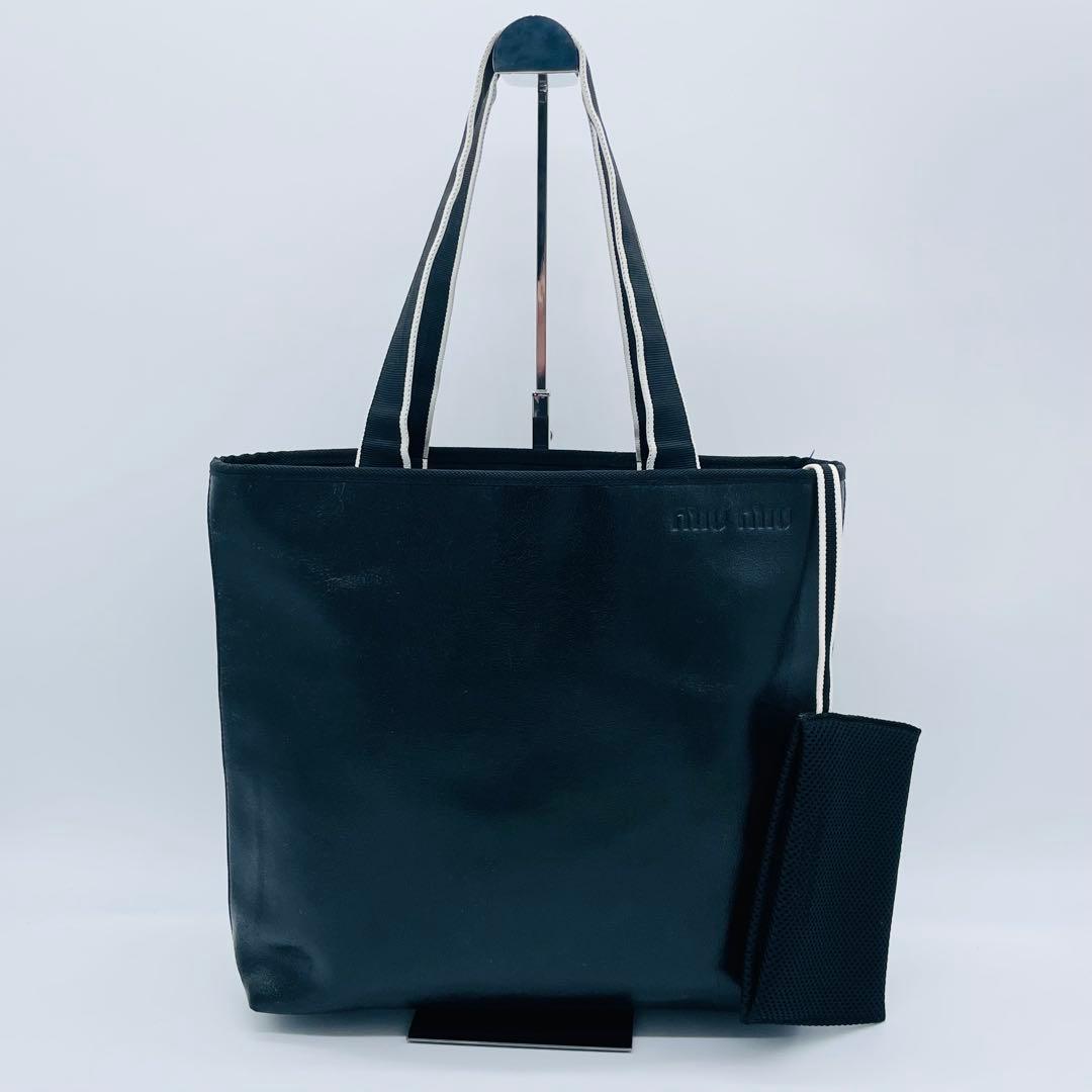 miu miu 90s Archive tote bag Black y2k - メルカリ