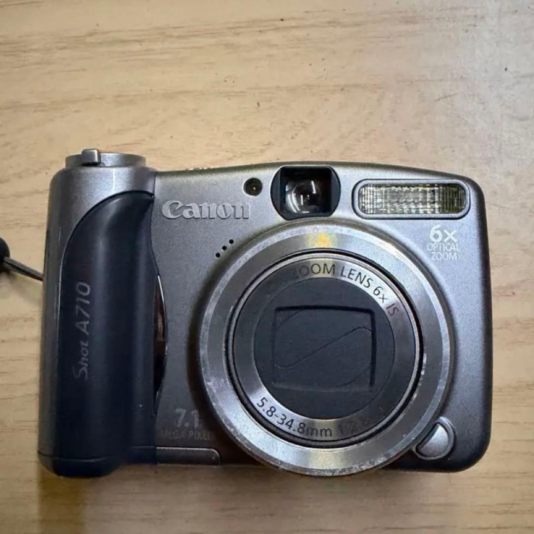 Canon PowerShot A710 IS【本体のみ、動作ok】 Canon PowerShot A710 IS デジタルカメラ 7 1 MEGA PIXELS動作確認済み