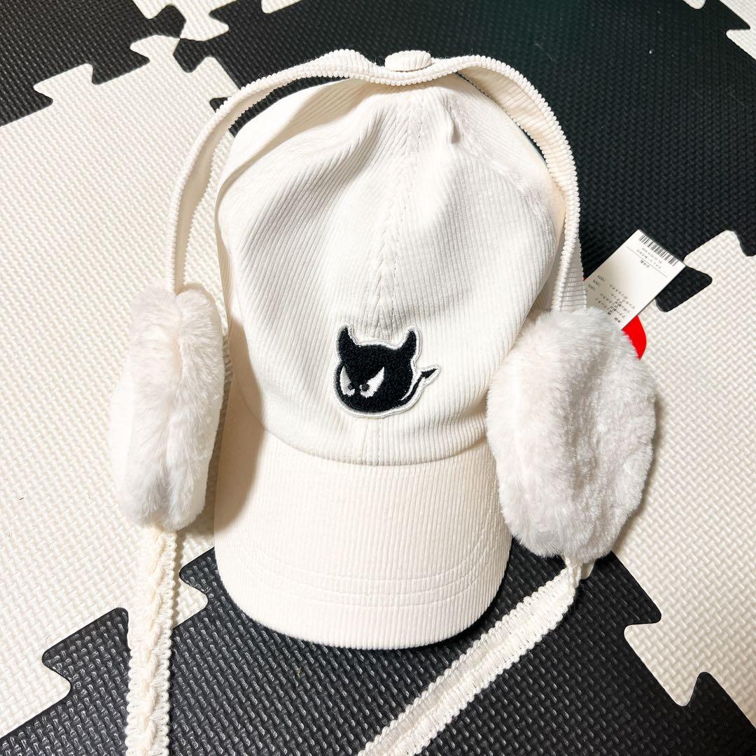 【waac】イヤマフ付きコーデュロイキャップ コーデュロイ キャップ（21-48XM02-205）｜コムサ ワードローブ（COMME