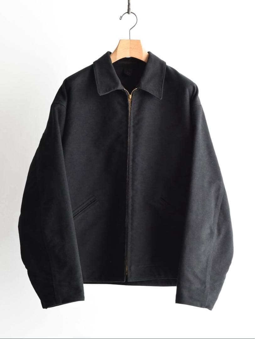 COMOLI モールスキンジップショートジャケット サイズ1 25AW COMOLI (コモリ) モールスキン ジップショートジャケット