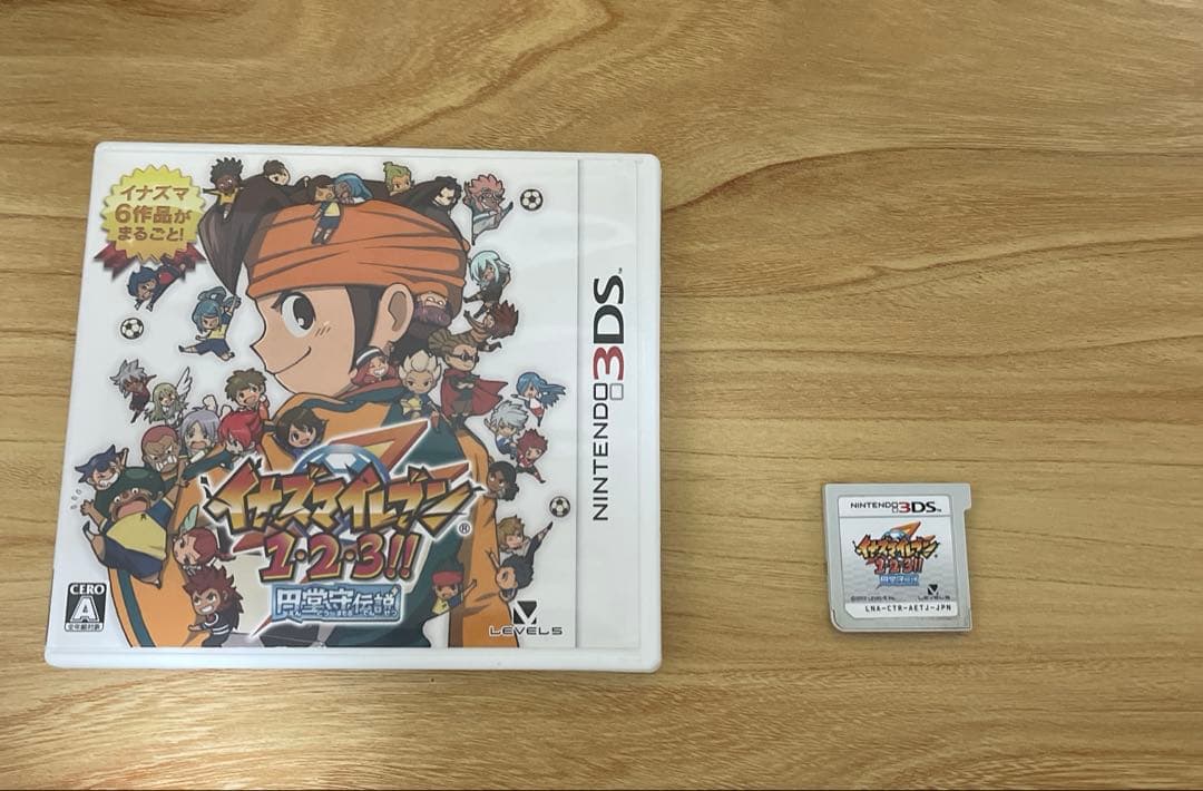 イナズマイレブン 1・2・3!! 円堂守伝説 3DS ソフト レベルファイブ（LEVEL5） 3DS イナズマイレブン1・2・3!! 円堂守伝説