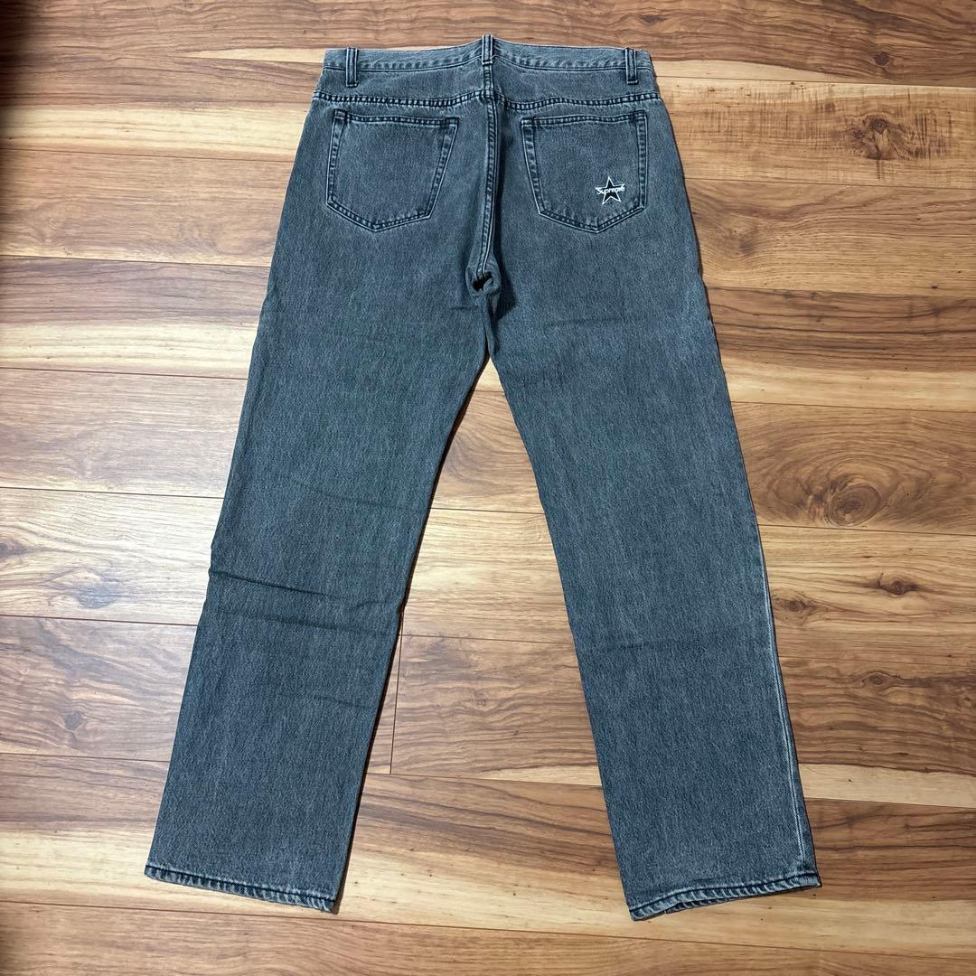 かわち☆Supreme Regular Jean \"Black\" 32