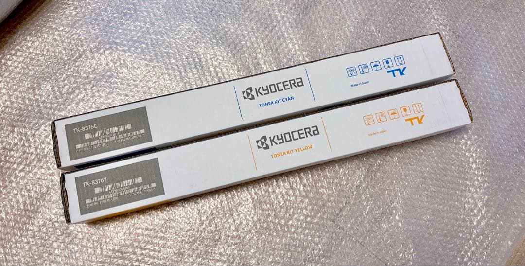 TK-8376K.Y.C 京セラコピー機 純正トナー - メルカリ
