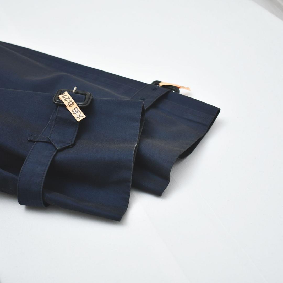 60s 70s バーバリー Burberry トレンチコート 7AR 紺 ♪ - メルカリ