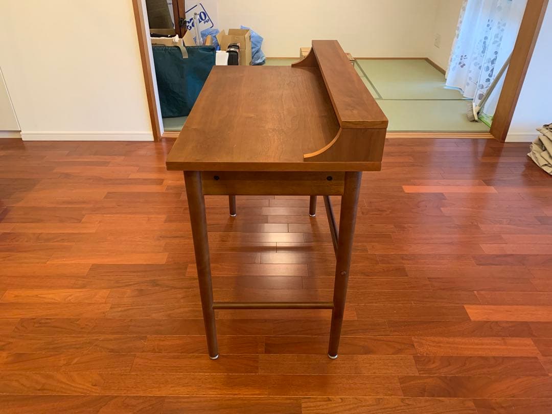 Zaka さま専用 北欧 ミッドセンチュリー ウォールナット突板 仕事机 デスク