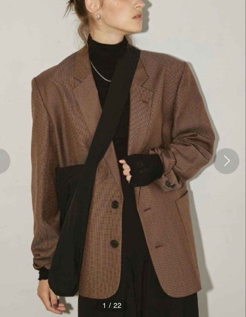 ジャケット・アウター TODAYFUL Houndstooth Wool Jacket 38 TODAYFUL（トゥデイフル）の「TODAYFUL Houndstooth Wool Jacket