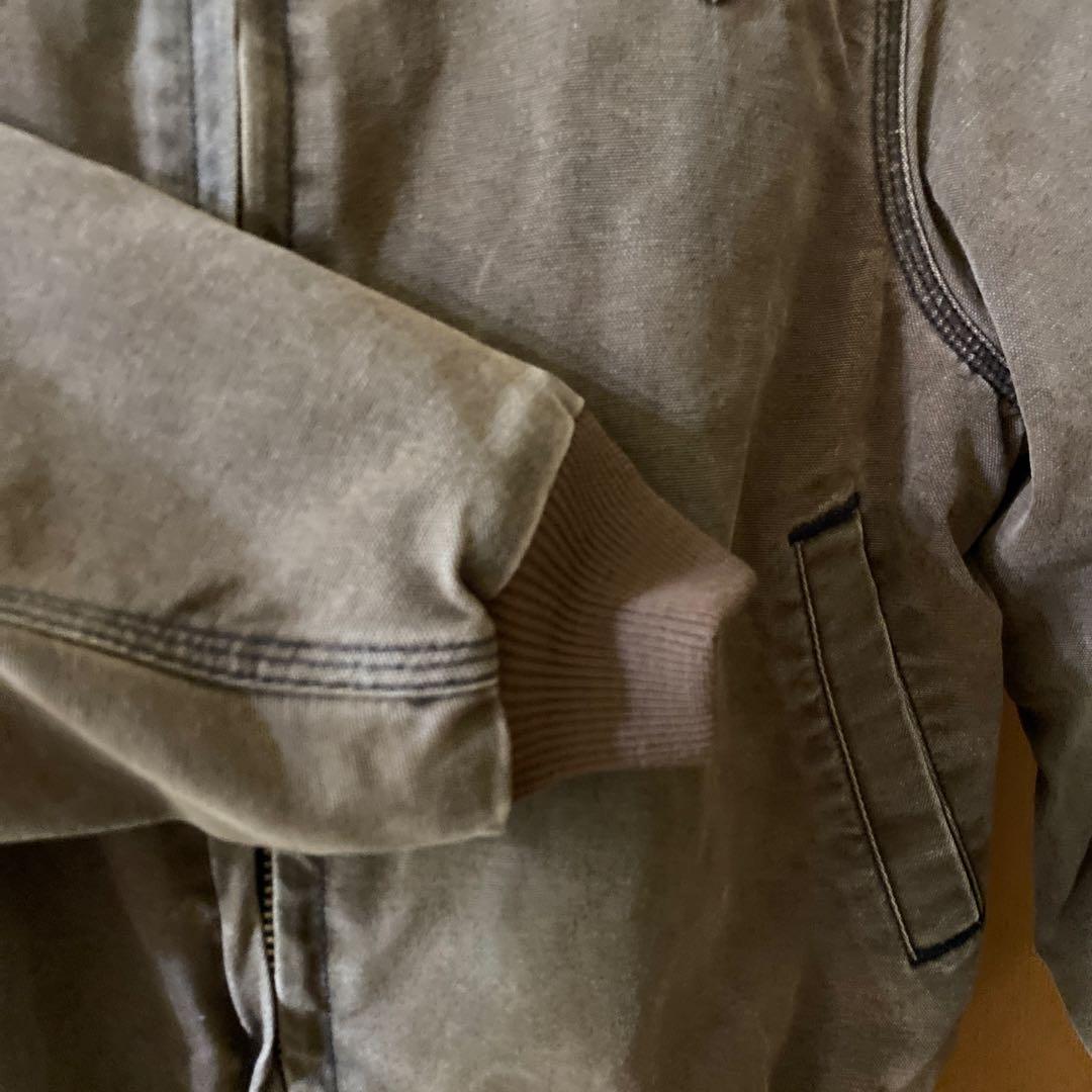 希少 カーハート サンタフェジャケット 星タグ USA製 ブラウンダッ