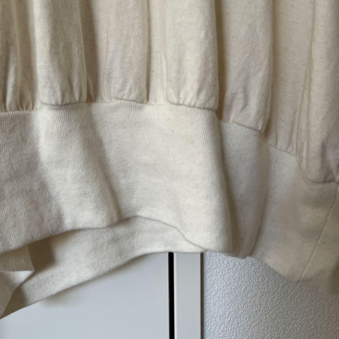 トップス barbell object / bo top (loose) -ECRU