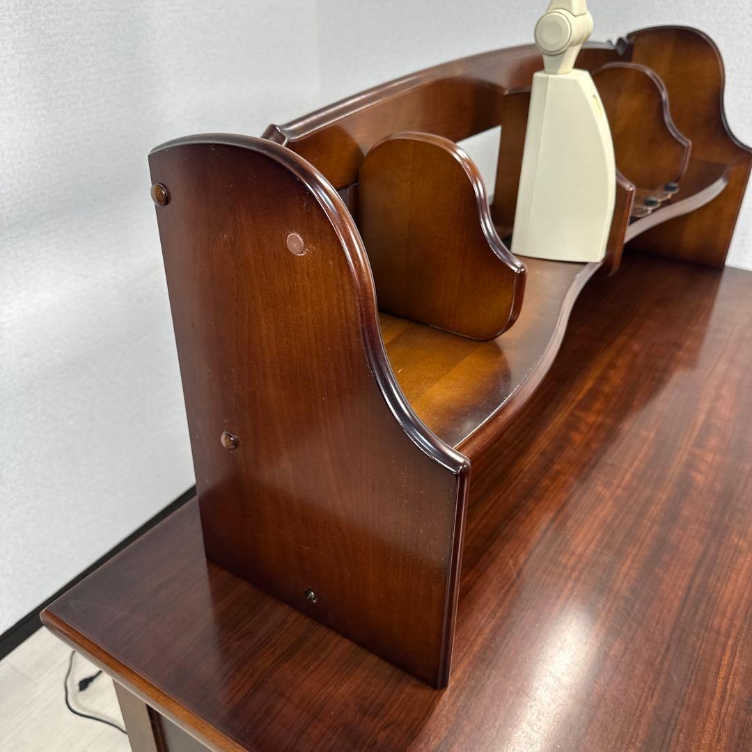 カリモク コロニアル 本棚 ブックシェルフ ブックエンド可動式 照明