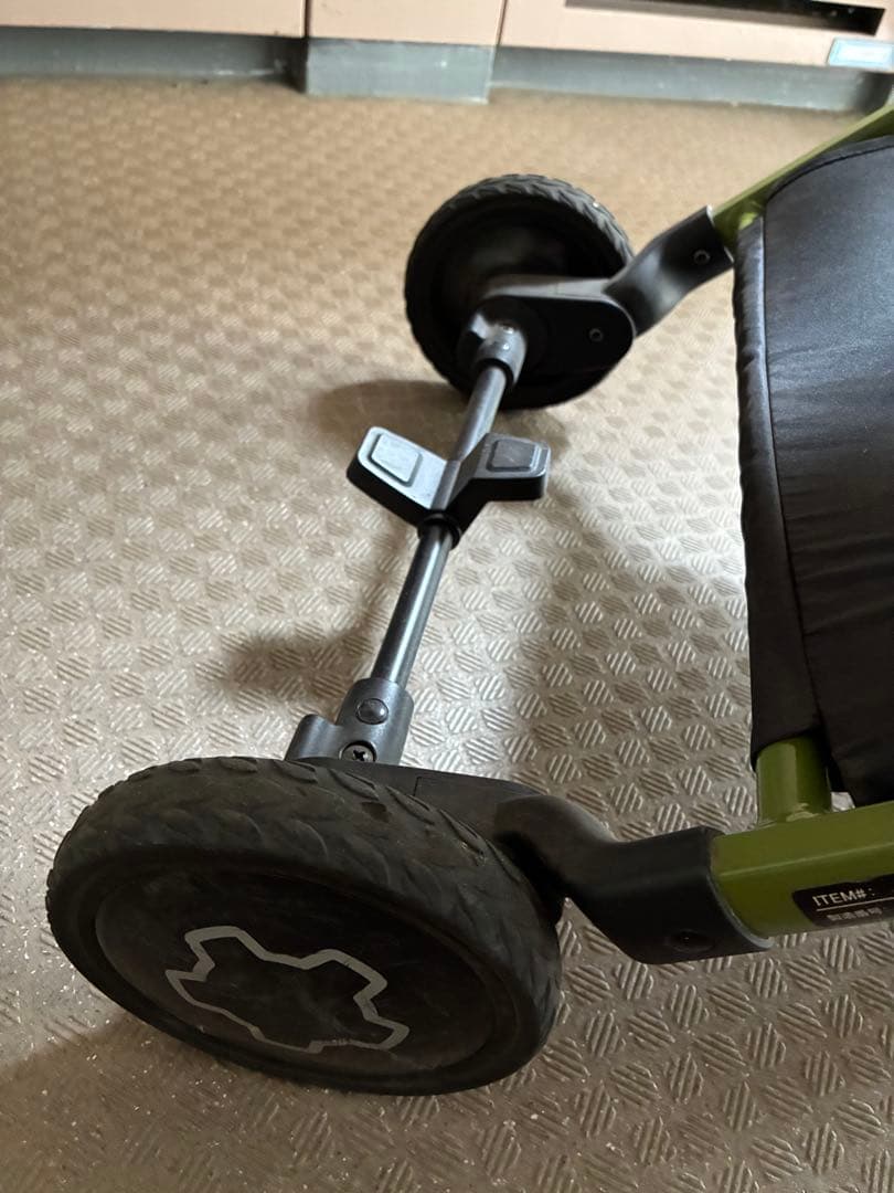 Jeep ジープベビーカー1941 3つ折りAB型 専用バッグとレインカバーつき