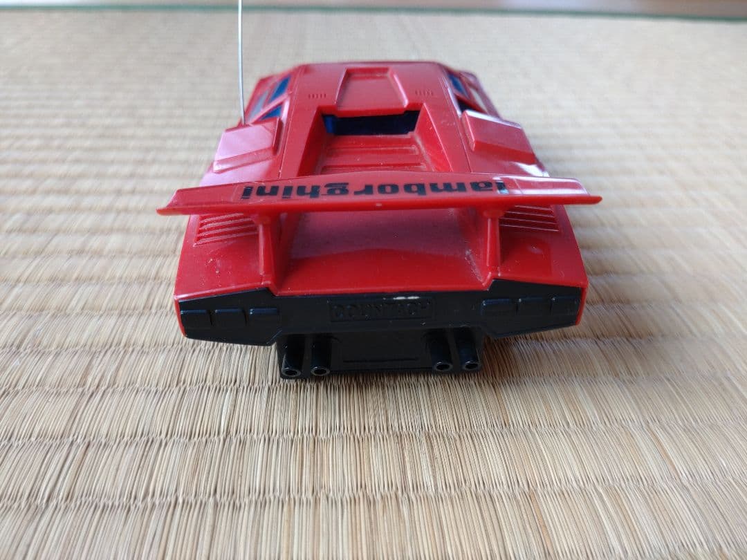 昭和レトロおもちゃ ラジコン ランボルギーニカウンタックLP500S 動き