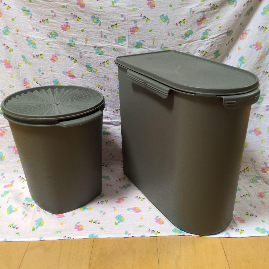 Tupperware　食品保存容器　米びつ タッパーウェア 保存容器 10キロキーパー 米びつ ライスキーパー 送料