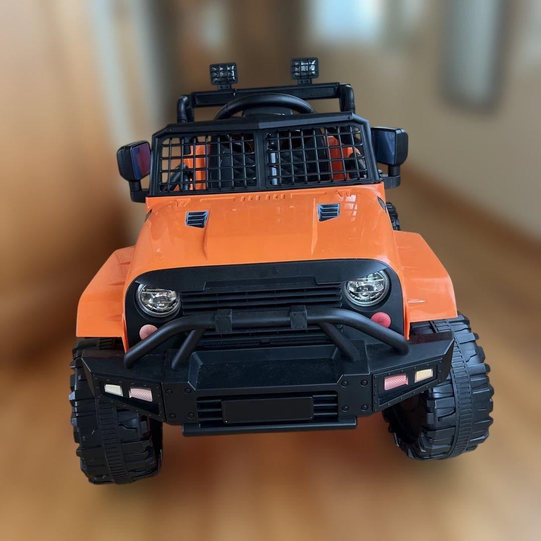 ゴ*ン様 オレンジ色オフロード電動乗用ラジコンカー ゴ*ン様 オレンジ色オフロード電動乗用ラジコンカー - メルカリ