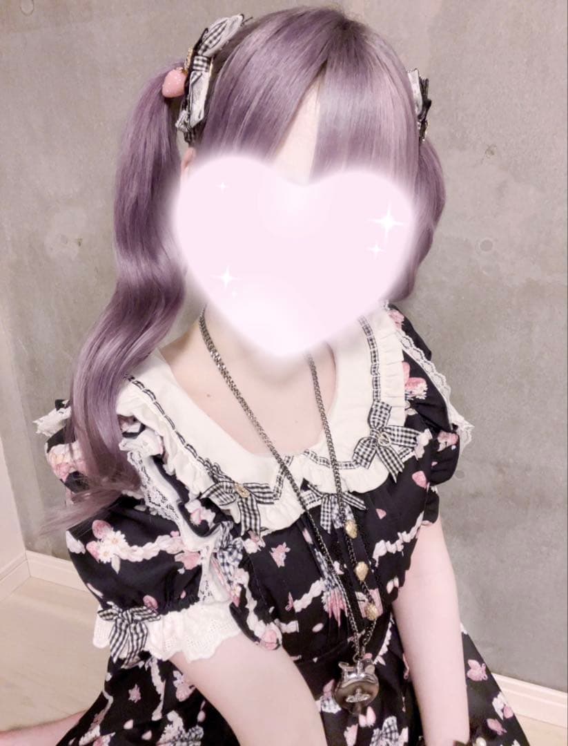 ♡Lizlisa Creamy Berry柄ワンピース ブラック♡ - メルカリ