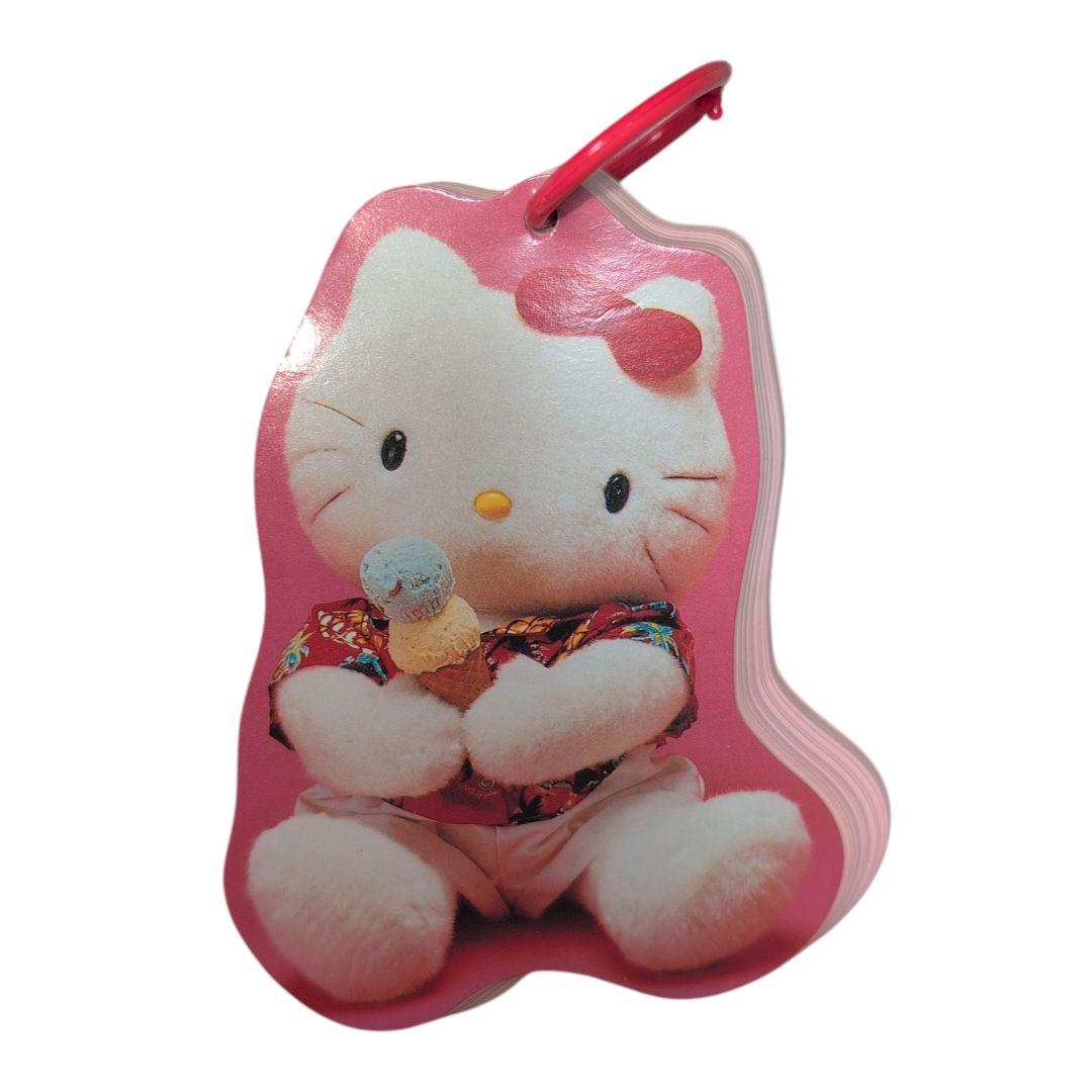 激レア【昭和レトロ】キティ ダイカット メモ帳 - メルカリ