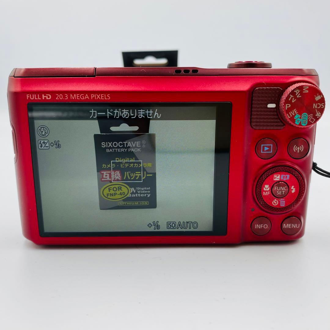 動作確認済 ⭐︎美品⭐︎ Canon SX720 HS デジカメレッドボディ - メルカリ