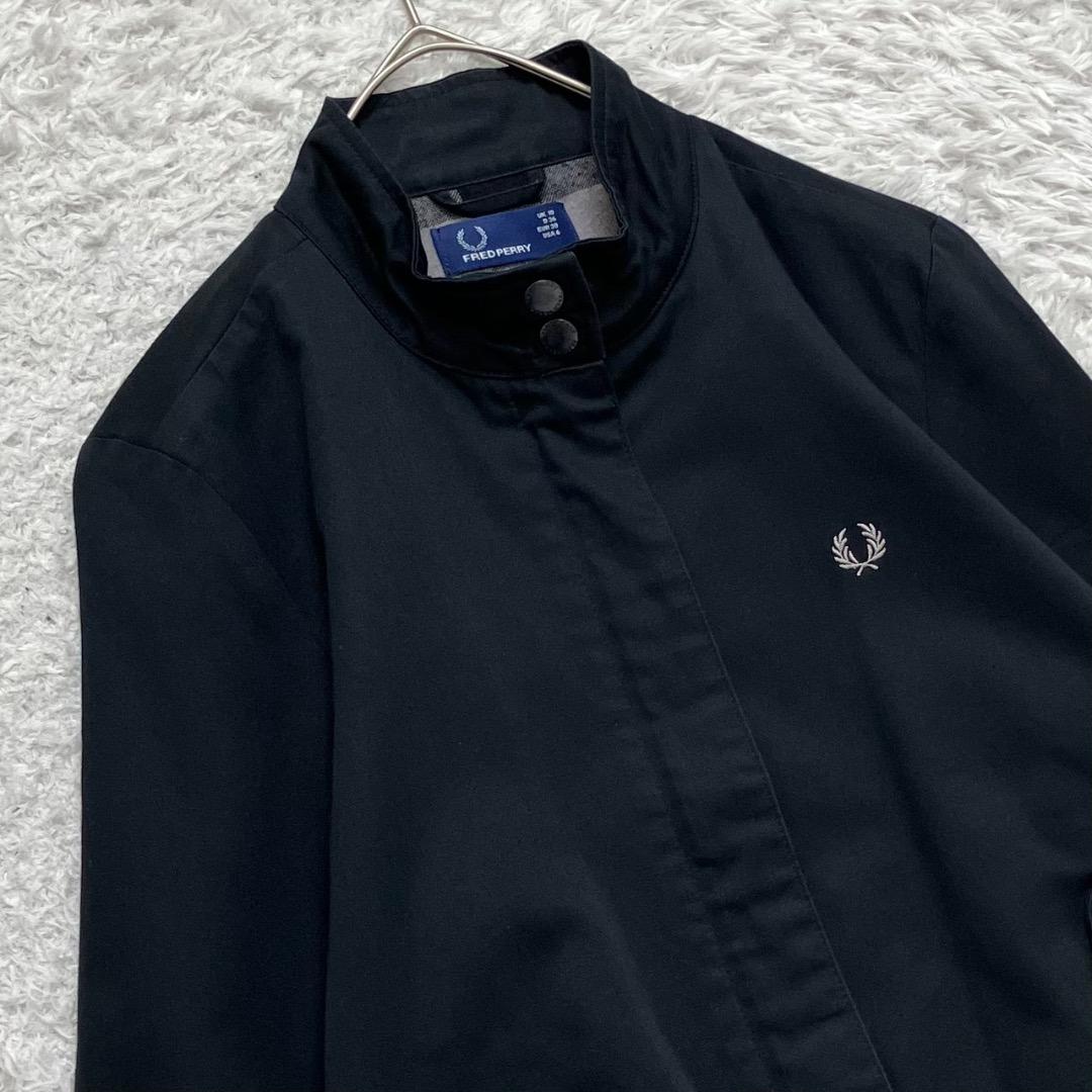 美品✨フレッドペリー スウィングトップ ハリントンジャケット 刺繍