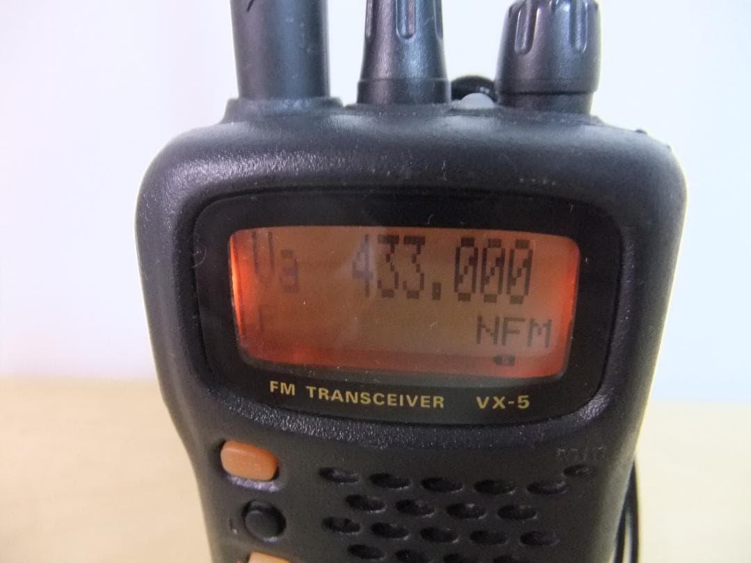 ☆最終値下！ヤエス 50/144/430MHz帯ハンディ機 VX-5（現状渡し