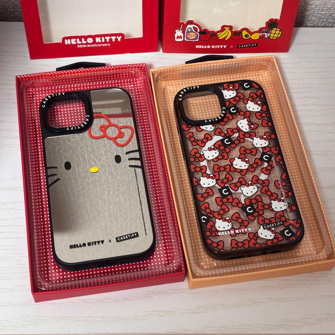 casetify ハローキティ　iPhone15 2点セット 楽天市場】【公式】CASETiFY Hello Kitty コラボ iPhone15 Pro Max